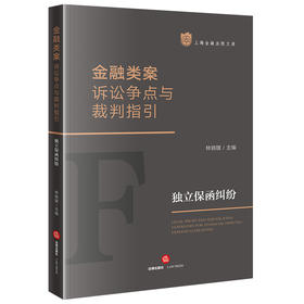 金融类案诉讼争点与裁判指引：独立保函纠纷 林晓镍主编