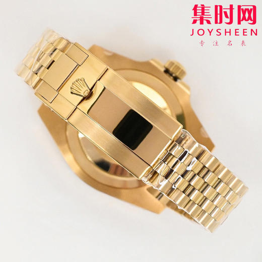 新款劳力士EW格林尼治型系列 新配色黄金款 男士机械腕表 商品图8