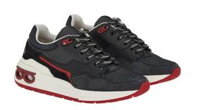 【特价商品不退不换】FERRAGAMO 菲拉格慕 运动鞋女  0758274-004 .织物/牛皮革【鞋底有膜，试穿小心】（暂无品牌物料包装）