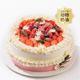 【草莓蛋糕销量NO.1】莓莓圆舞曲蛋糕，新鲜草莓&甜润奶油，心口感丰富（望江2P195\3P268*）