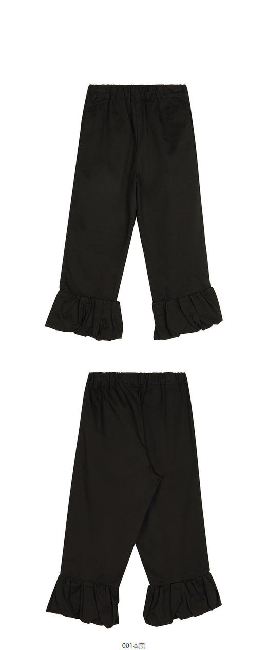 jnby  23年秋款  花苞造型长裤 1N7E13530 商品图10