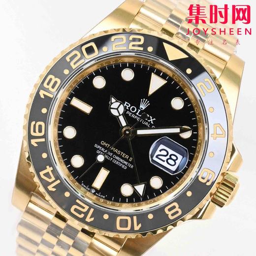 新款劳力士EW格林尼治型系列 新配色黄金款 男士机械腕表 商品图3