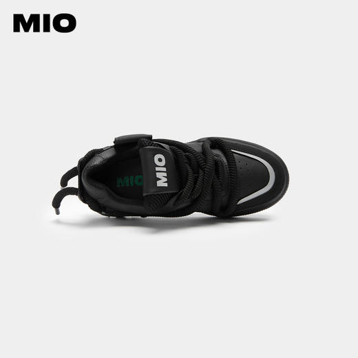 MIO米奥春季中跟酷感厚底时尚休闲鞋潮流绑缚街头运动鞋女鞋M234535969 商品图2
