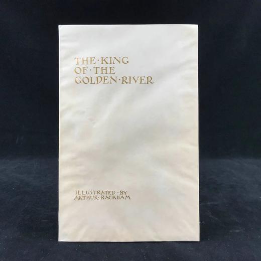 限量570册鬼才拉克姆签名本！1932年 罗斯金《金河王》 4幅彩色插图 犊皮纸软装16开带书匣 商品图0