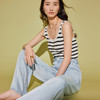 IN AND ON53360莱赛尔天丝牛仔裤女2023夏季薄款复古显瘦垂感直筒阔腿裤53360 商品缩略图3