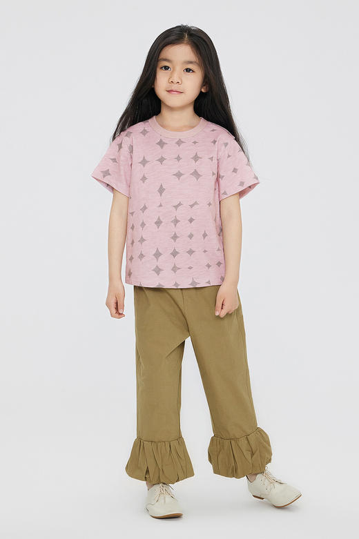 jnby  23年秋款  透气软糯亲肤短袖T恤  1N7113550 商品图0