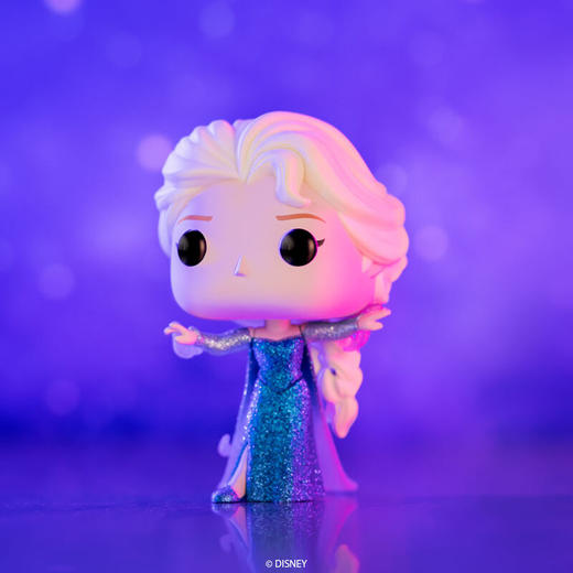 Funko POP! Disney迪士尼100周年纪念款 限定闪粉款 冰雪奇缘Elsa艾莎 动画公仔手办摆件 68942 商品图1
