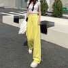 【夏季新款！直筒高腰牛仔裤】复古牛仔裤女高腰设计，能够显瘦且穿着舒适，2021新款宽松直筒，带有BF风格的垂感阔腿拖地裤潮流设计，适合夏季通用场景，让你时尚又自在。 商品缩略图10