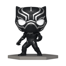 Funko POP! Marvel Black Panther美漫 漫威限定款黑豹公仔手办摆件 68695