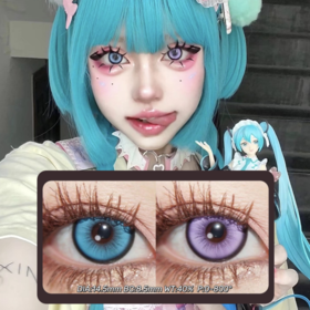 Cupid年抛·蓝罐曲奇&紫葡萄汁·14.5mm 0-800度(无525/575)·cos显色款·(建议佩戴6-8个月左右更换)