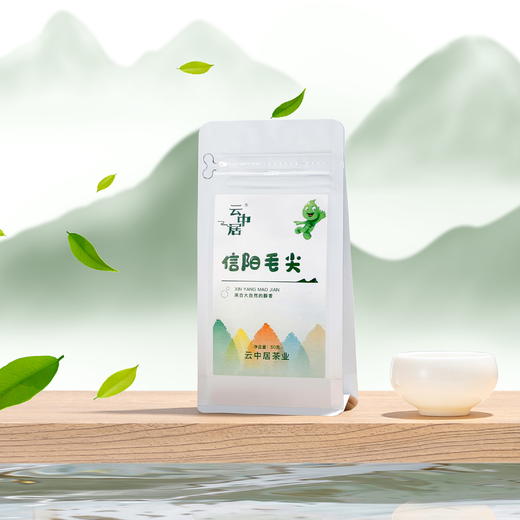云中居 素 特级信阳毛尖50g 商品图0