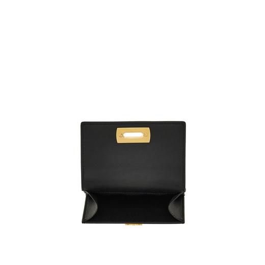 【特价商品不退不换】FERRAGAMO 菲拉格慕 钱包女  0760658-001 黑色.牛皮革（暂无品牌物料包装） 商品图3