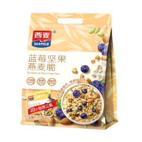 西麦西澳阳光蓝莓坚果燕麦脆450g*3