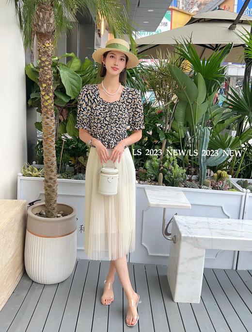 5448#碎花上衣 商品图0