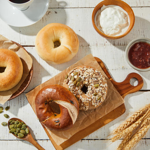 0蔗糖黑麦杂粮贝果 Rye Grains Bagel 商品图6
