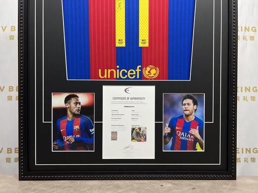 收藏系列 内马尔 巴萨队11号1617赛季 亲笔签名球衣 商品图1