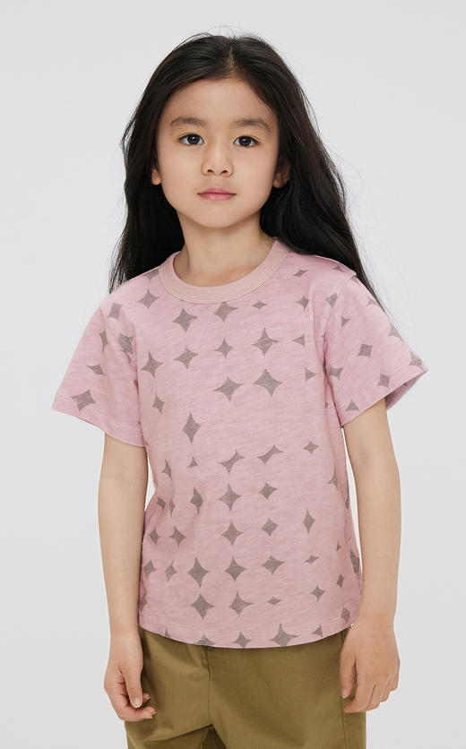 jnby  23年秋款  透气软糯亲肤短袖T恤  1N7113550 商品图3