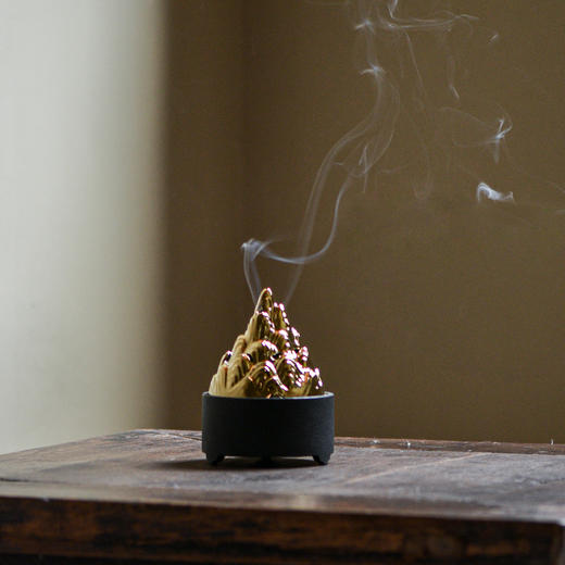 响山 博山炉 直径9.5cm*高13cm 商品图3