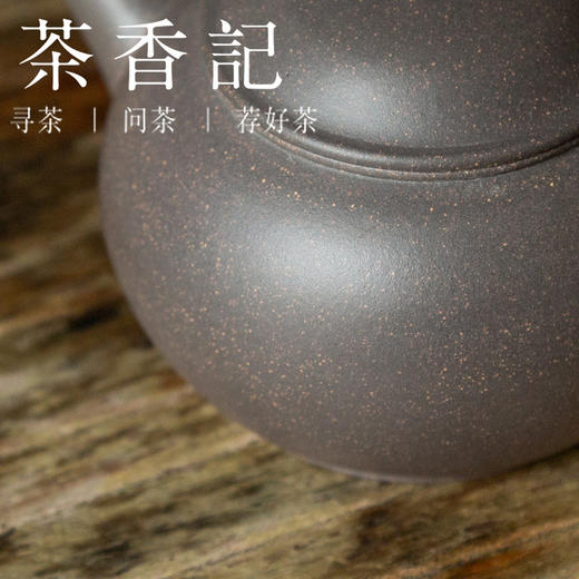 茶香记 青灰泥水平紫砂壶 茶壶 古朴清雅 圆融饱满  经典器型  易泡养 商品图2