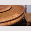 缅甸花梨圆餐桌灯挂椅九件套（运费到付） 商品缩略图2