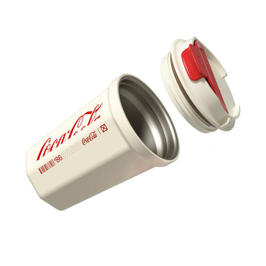 【6F】多样屋 GERM可口可乐保温杯咖啡杯便携水杯高颜值情侣不锈钢随行杯子 商品图4