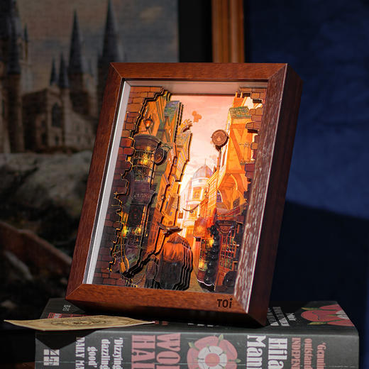 TOI图益-悬拼画系列-哈利波特-《对角巷》 商品图1