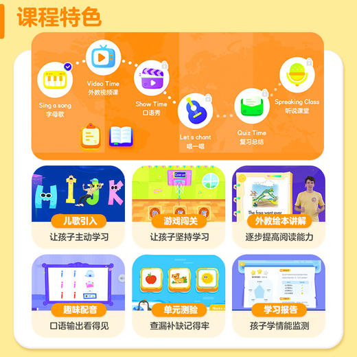 【文话童心专属】有道全外教自拼阅读系统课 商品图3