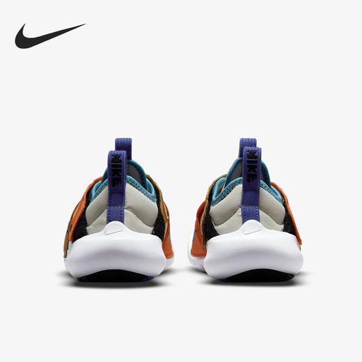 耐克-鞋袜类（冬）E1鞋小童NIKEFLEXADVANCEBP1蓝白黄橙 商品图2