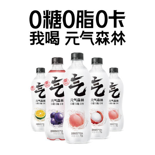 【7月专享】元气森林气泡水480ml15瓶 多口味 商品图5