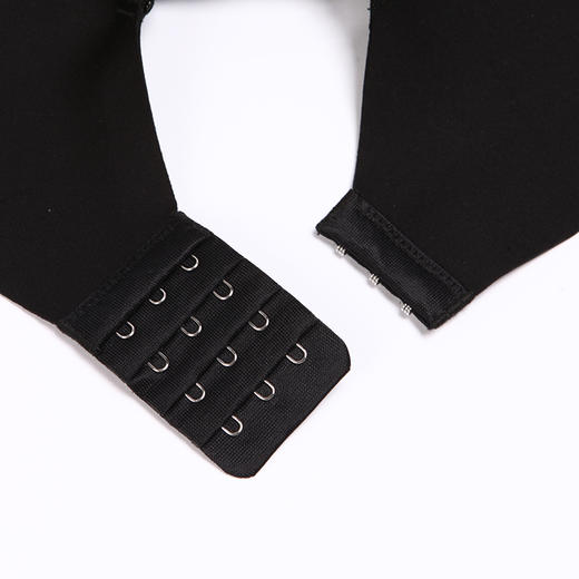 都市丽人零压无痕B杯适穿无痕更百搭泳布内衣薄款3/4杯常规文胸树脂胶圈三排扣新年本命年红品LB32B5 商品图6