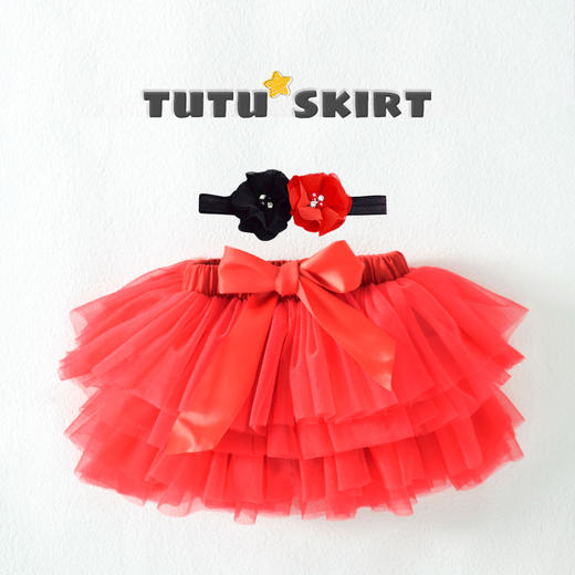 【赠发带】TUTU.KK屁屁裙女童蓬蓬裙小童打底裙0-3岁 商品图5