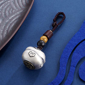 子佩集S999银【事事如意】钥匙扣【YSK705】纯银2306