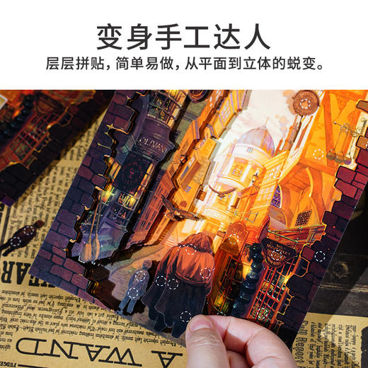 TOI图益-悬拼画系列-哈利波特-《对角巷》 商品图2