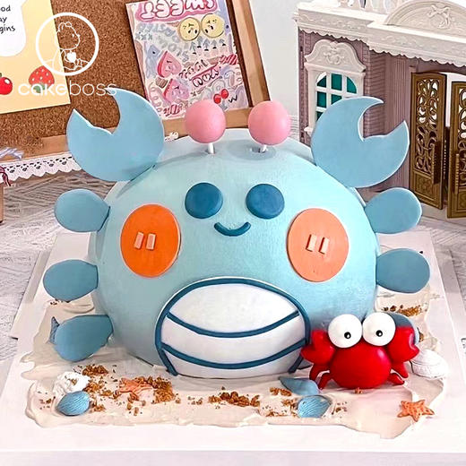 【私人订制】“巨可爱”巨蟹座蛋糕 商品图0