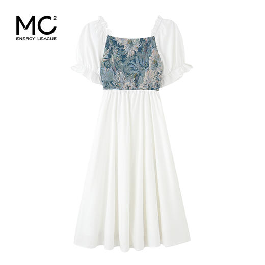 女装拼接绑带连衣裙-2683Q3221567 商品图4