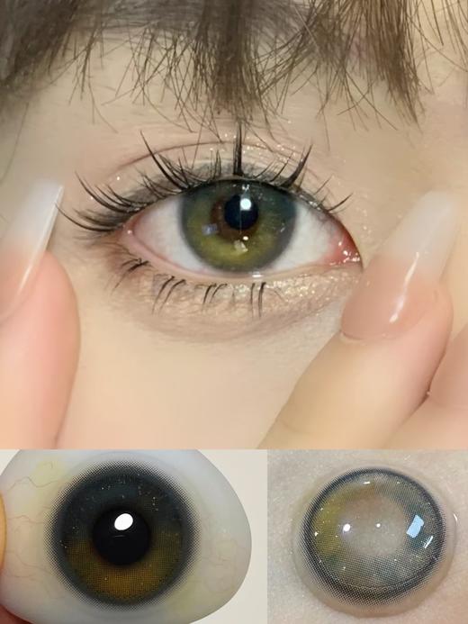 碎钻微泪光14.5mm 实际佩戴约14.2 微扩瞳~275/550度缺货 商品图0