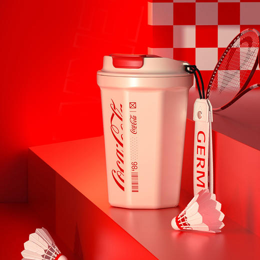 【6F】多样屋 GERM可口可乐保温杯咖啡杯便携水杯高颜值情侣不锈钢随行杯子 商品图1