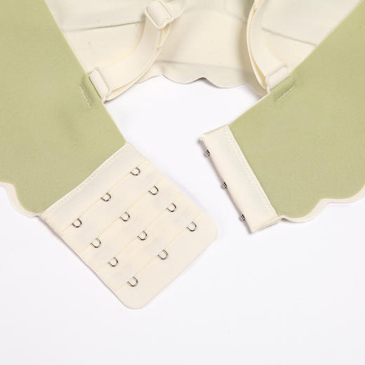 都市丽人少女优选泳布内衣薄款三角杯少女文胸无钢圈三排扣BB32F6 商品图7