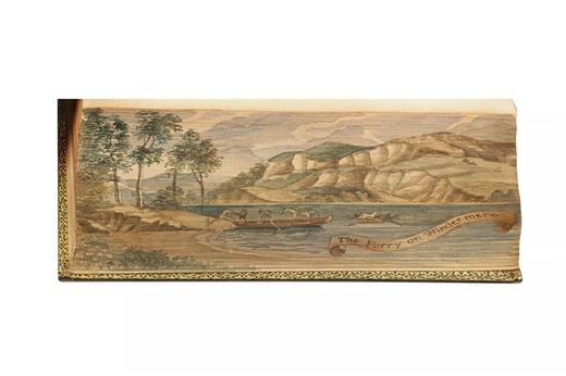 书口藏画里维埃工坊特装本！1881年 华兹华斯诗集（全6卷） 1幅肖像版画插图 全真皮精装36开 商品图13