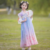 ST-23P8000儿童古装汉服夏季新款洋气仙女裙子女童中国风仙襦裙宝宝连衣裙 商品缩略图6