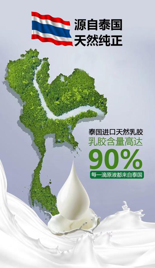 【富安娜】富安娜 B座7F 瑞享泰国进口乳胶枕 商品图2