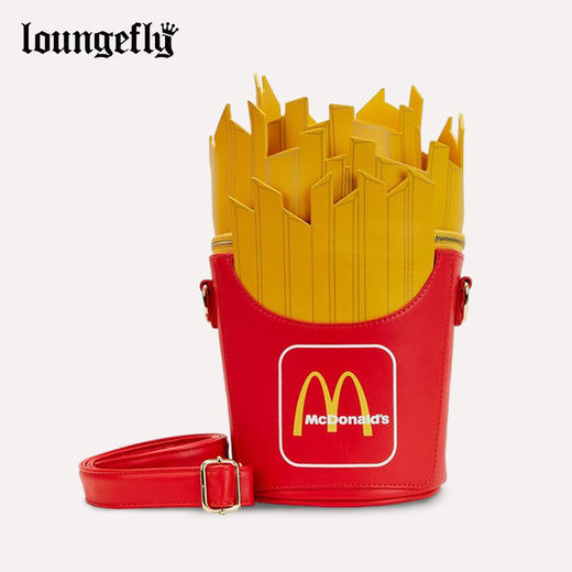 Loungefly McDonald's French Fry Crossbody Bag 麦当劳薯条造型斜挎包 45218 商品图0