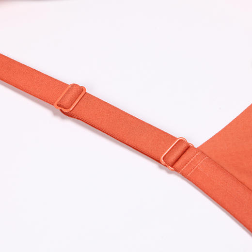 都市丽人自然舒适BC杯适穿蕾丝内衣超薄款3/4杯常规文胸软钢圈三排扣新年本命年红品LB32M2 商品图9