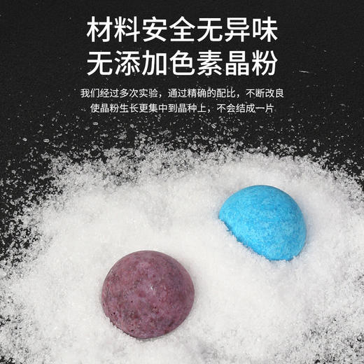【科学小实验套装diy手工制作】水晶种植生长结晶，儿童玩具圣诞树亲子玩具 商品图2