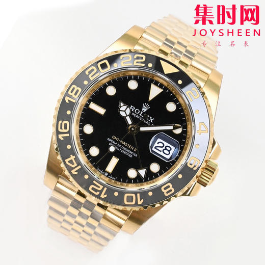 新款劳力士EW格林尼治型系列 新配色黄金款 男士机械腕表 商品图1