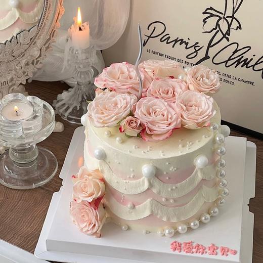 【鲜花蛋糕】-女神生日蛋糕 商品图3