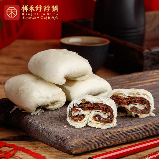 祥禾饽饽铺 枣泥卷（500g/12个） 商品图2