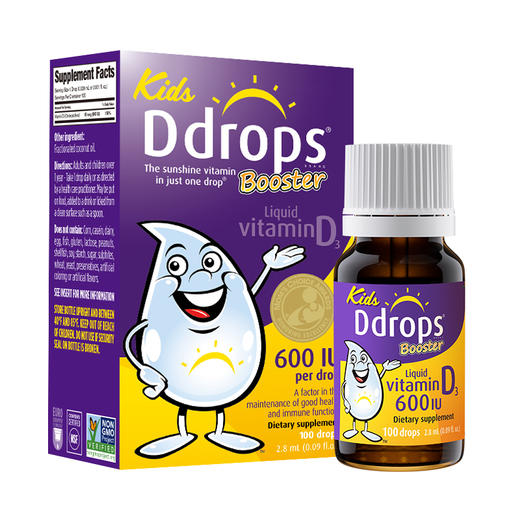 【品牌直供】加拿大Ddrops维生素D3滴剂 600iu 商品图6