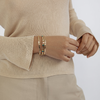 北京仓｜Shashi-TILU BRACELET SET-双层 金色 手链［美国设计师］ 商品缩略图1