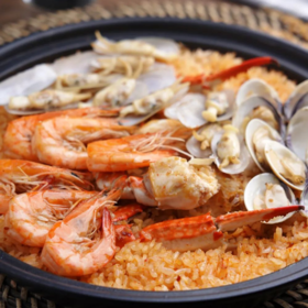 美食教学|西班牙海鲜饭，快速做大餐
